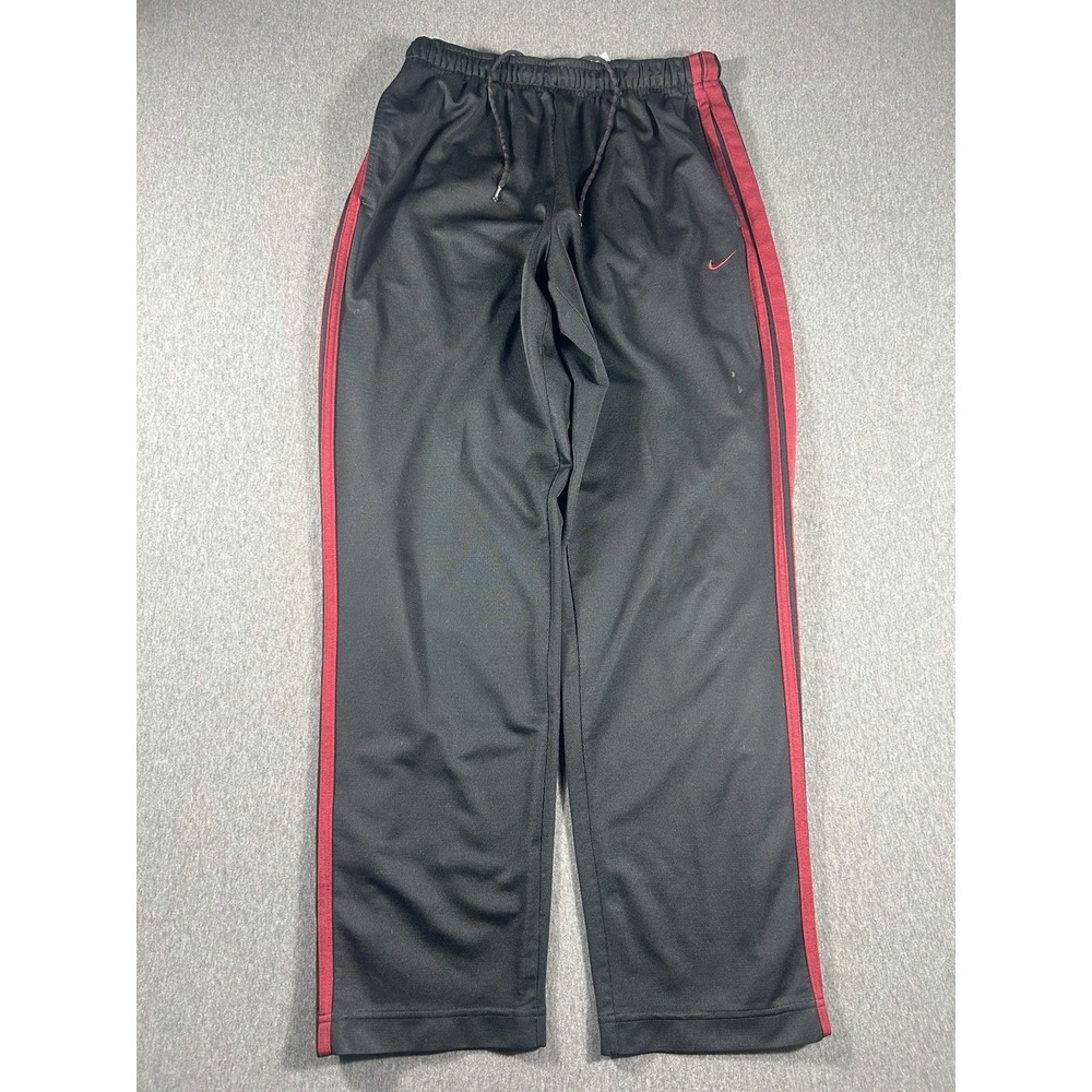 Vintage Y2K Baggy Nike Track Pants Two Tone Mini Swoosh
